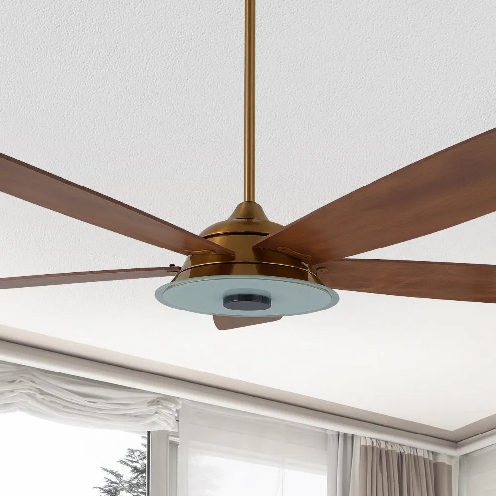 Carro Striker Smart Ceiling Fan with LED Light and Remote Outdoor/Indoor 52"