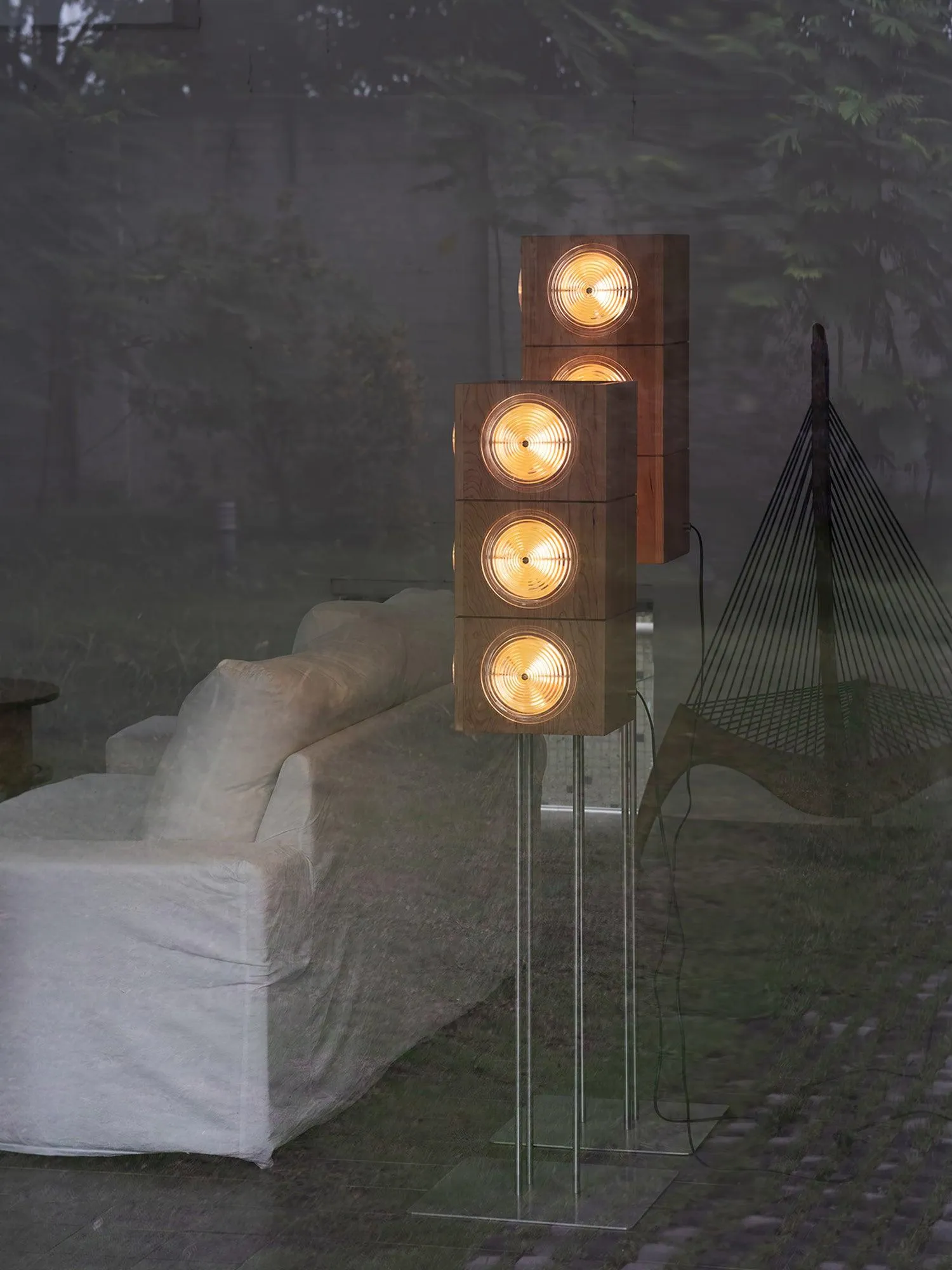 Cinematic Lightbox Camera Floor Lamp