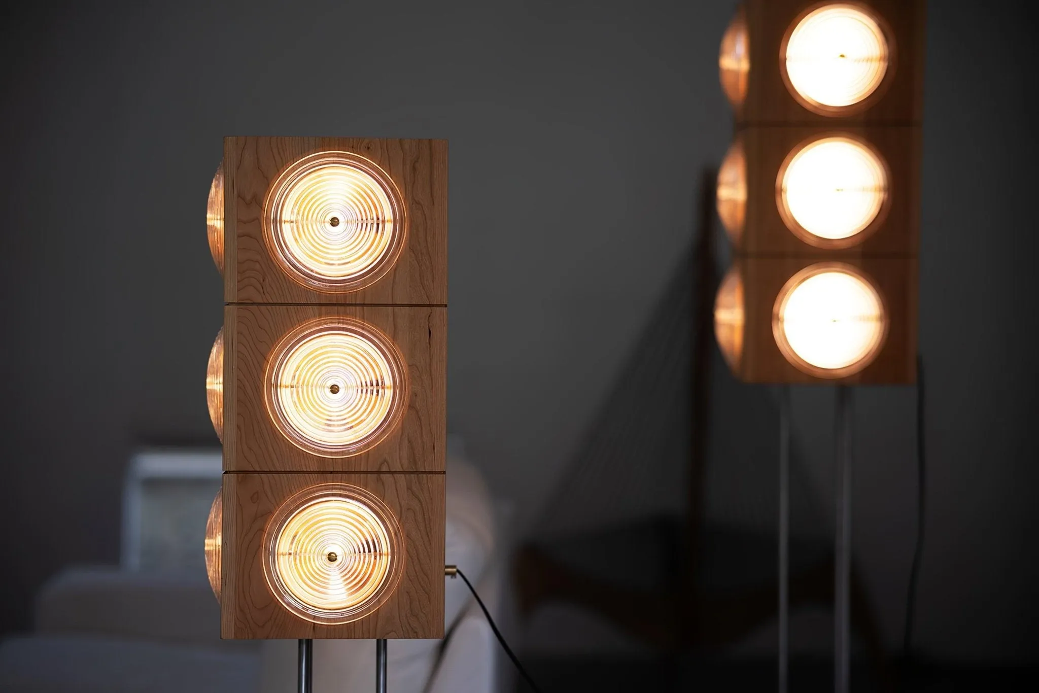 Cinematic Lightbox Camera Floor Lamp