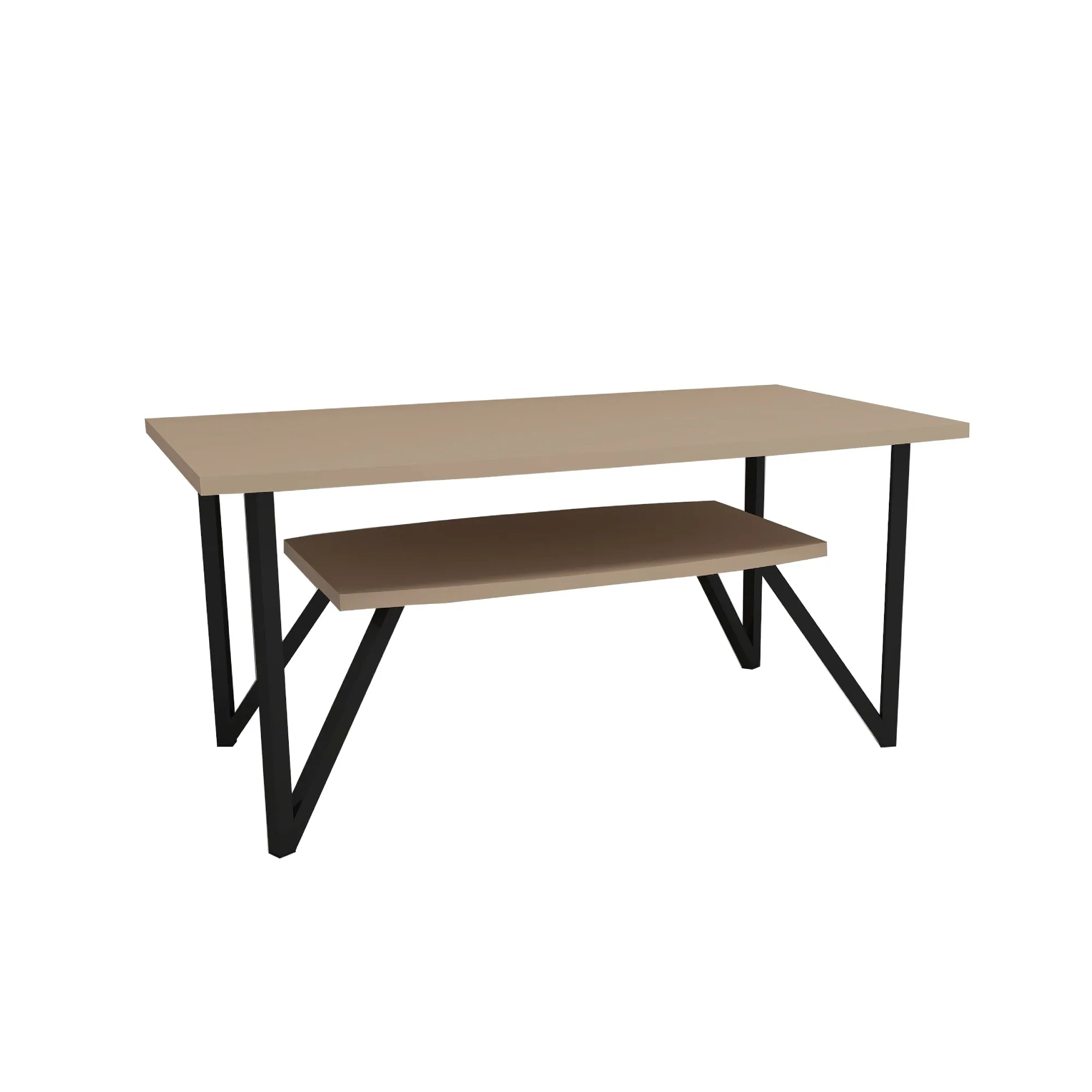 Coffee Table with Storage Shelf Orion 50