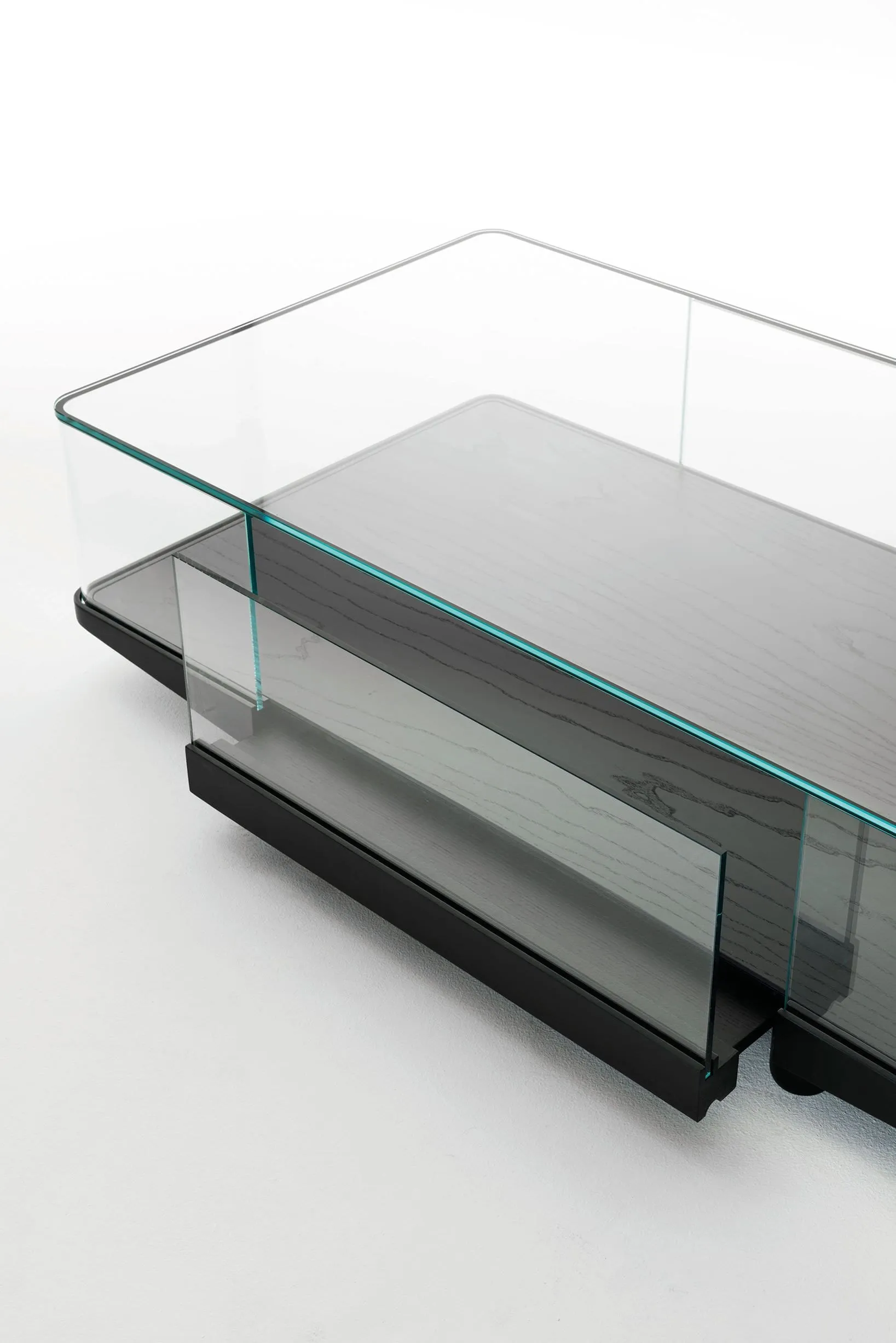 Collector Low Glass Table