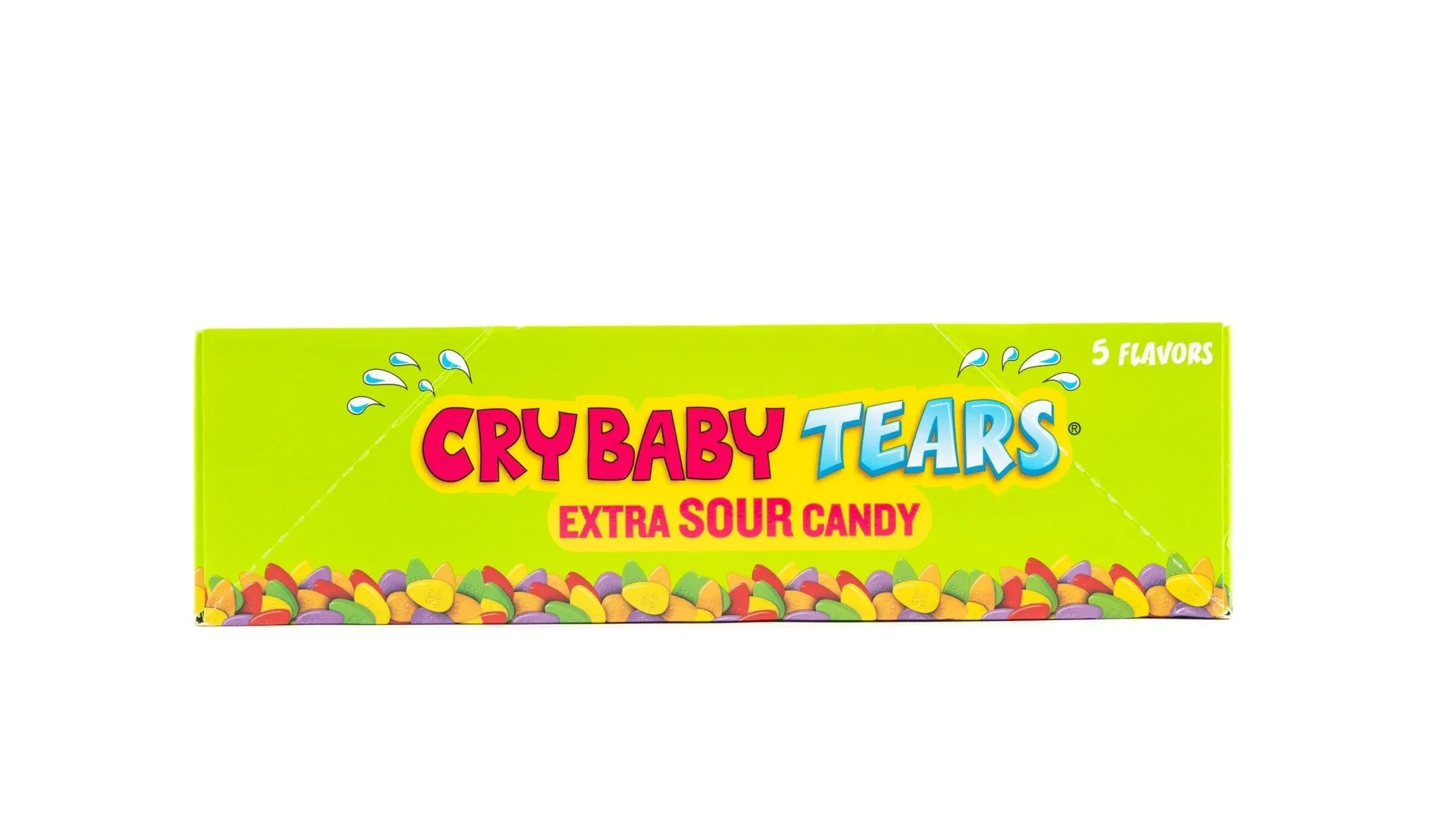 Cry Baby Tears Extra Sour Assorted Flavors Candy Bulk Box (1.97 oz, 24 ct.)