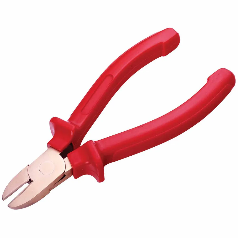 CS Unitec Ex601-8B Copper Beryllium Non-Sparking, Non-Magnetic, Corrosion Resistant Diagonal Cutting Pliers 8" (200 mm)