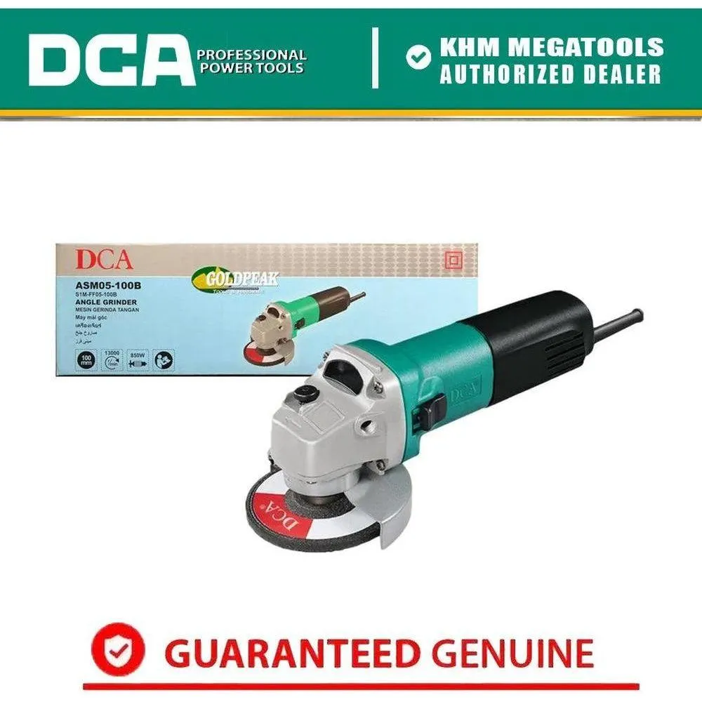 DCA ASM05-100B Angle Grinder 4" 850W