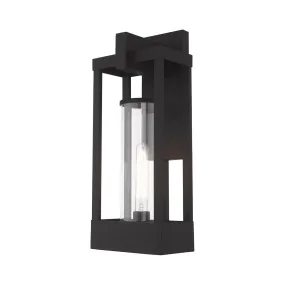 Delancey 1 Light Wall Lantern in Black