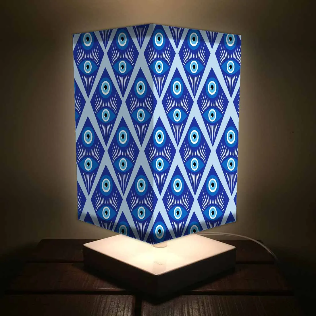 Designer Small Table Lamps for Living Room Bedroom Decor - Evil Eye Protector