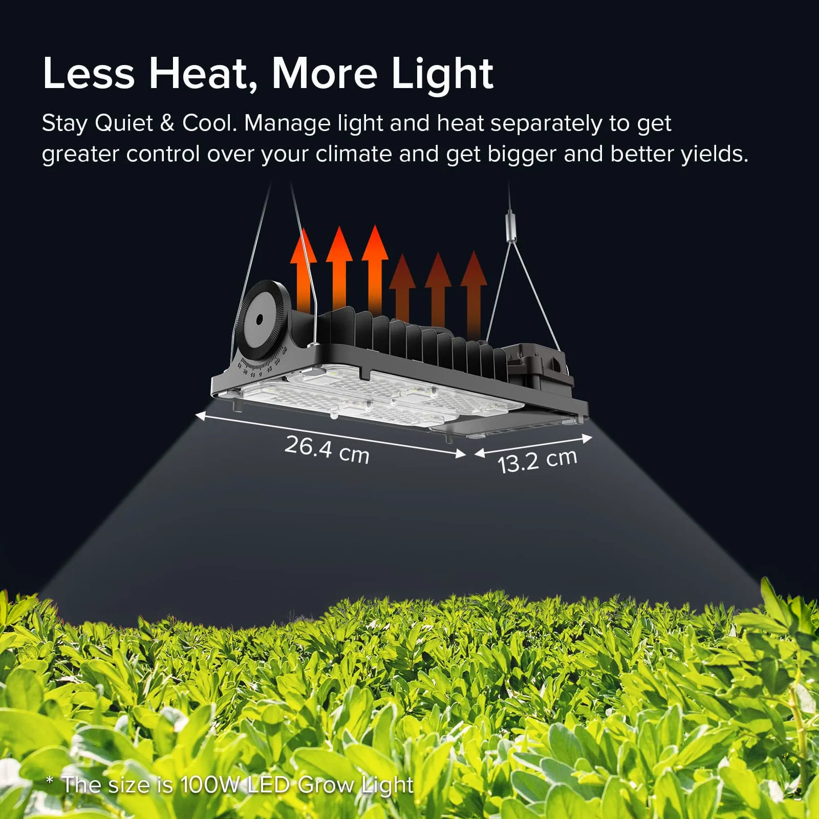 Dimmable 100W LED Grow Light (EU ONLY)