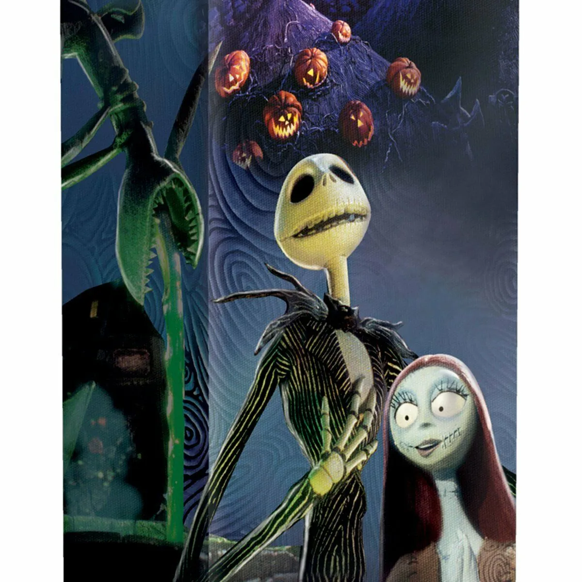 Disney Tim Burton The Nightmare Before Christmas Halloween Town Floor Lamp