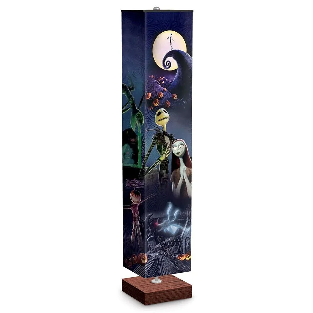 Disney Tim Burton The Nightmare Before Christmas Halloween Town Floor Lamp