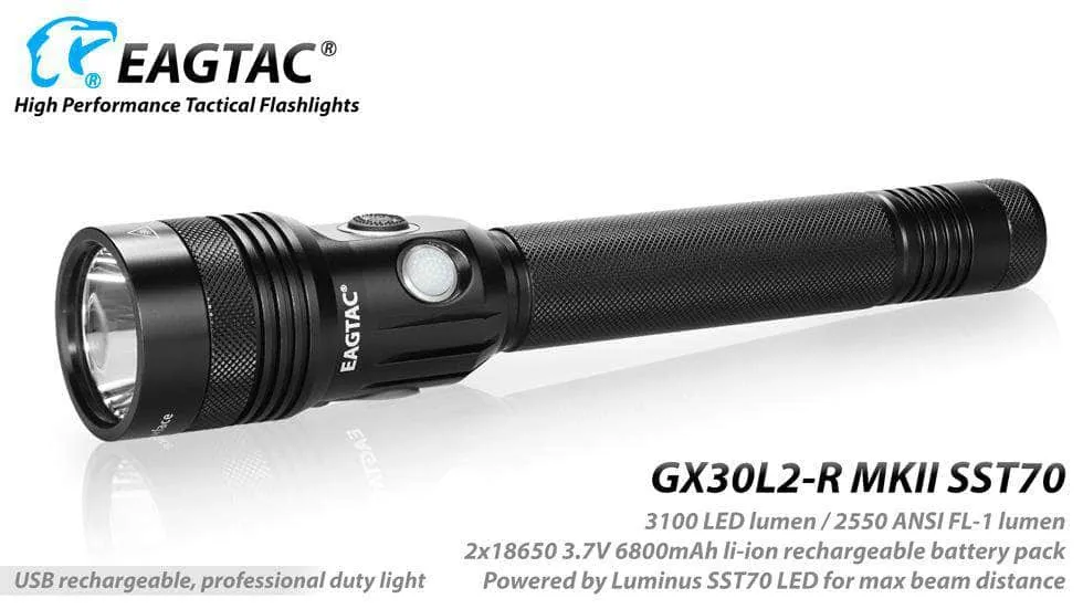 Eagletac GX30L2-R MKII SST70 Flashlight