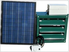 Exaco Solar Powered Exhaust Fan and Ventilation System