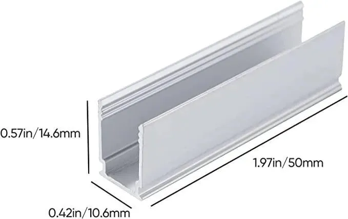 Extra Mounting Pack for 110V 10X20mm RGB Neon Light-Eco RGB Neon