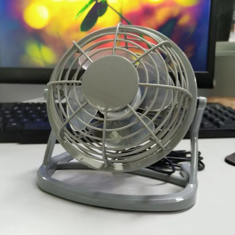 Fan 4 inch silent square portable