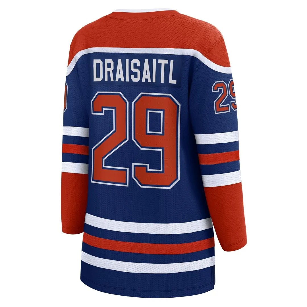 Fanatics Women's NHL Edmonton Oilers Leon Draisaitl Breakaway Home Jersey