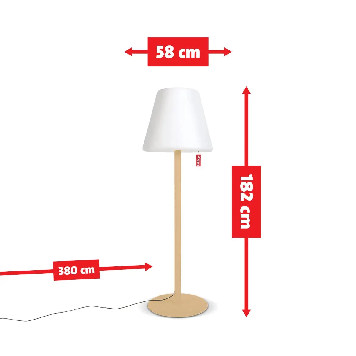 Fatboy Edison Giant Floor Lamp (H 182 cm)