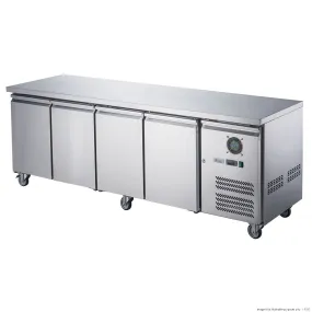 FED-X S/S Four Door Bench Fridge - XUB6C22S4V