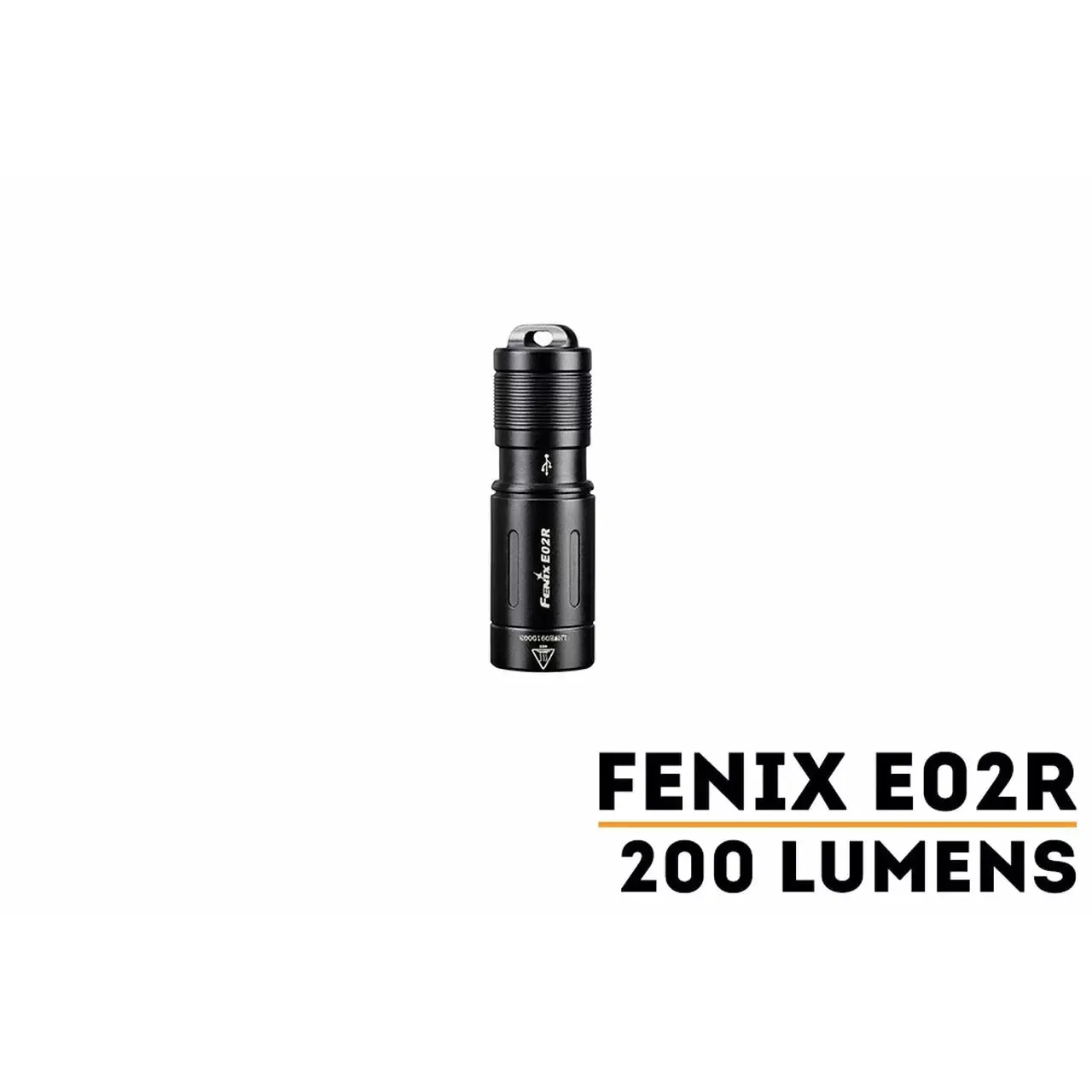 Fenix E02R Rechargeable Keychain Flashlight