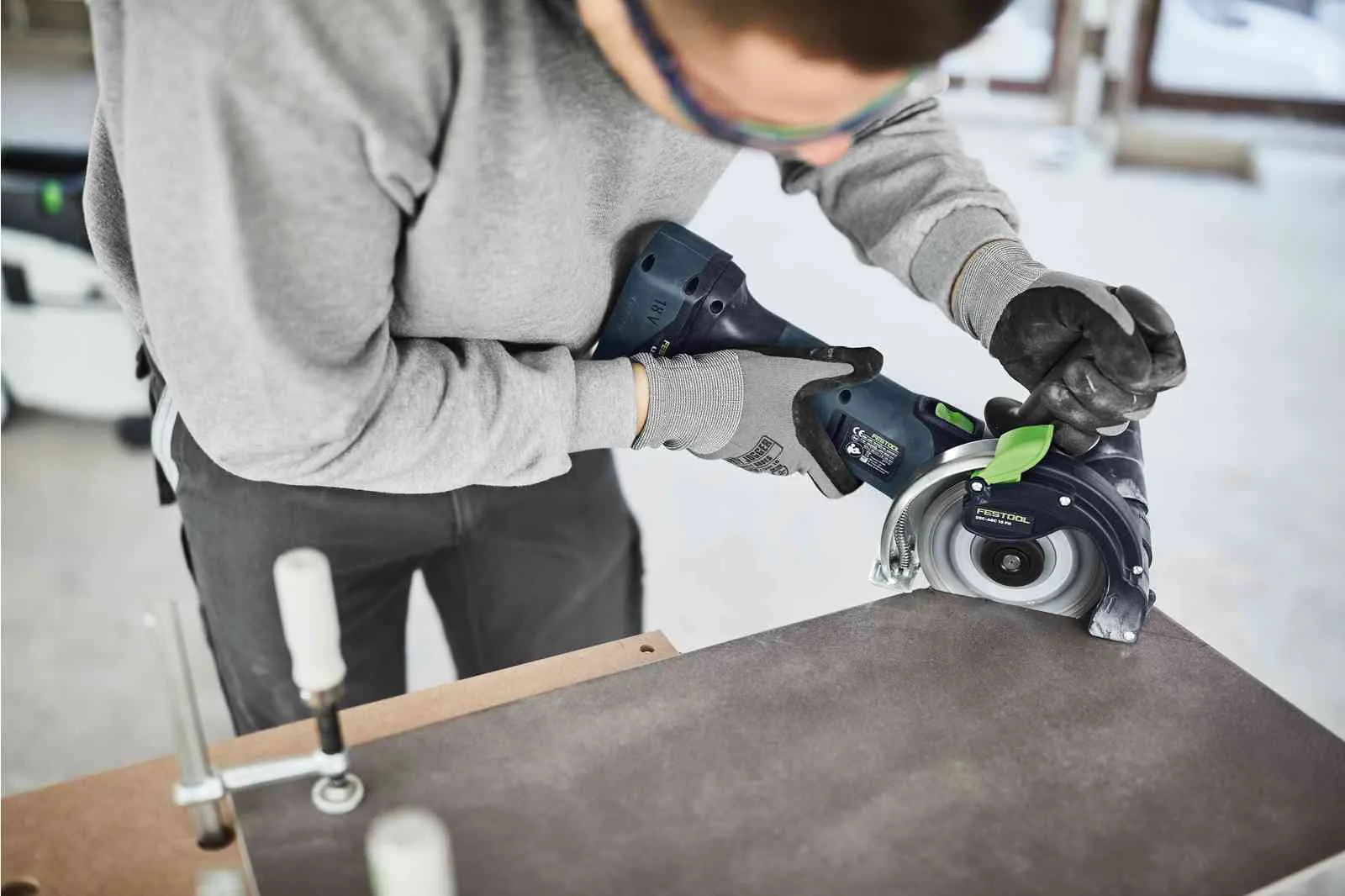 Festool | Cordless DSC-AGC 18-125 FH Li EB Basic Freehand Cutting System