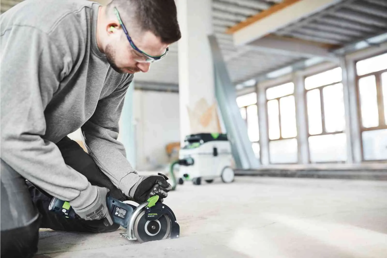 Festool | Cordless DSC-AGC 18-125 FH Li EB Basic Freehand Cutting System