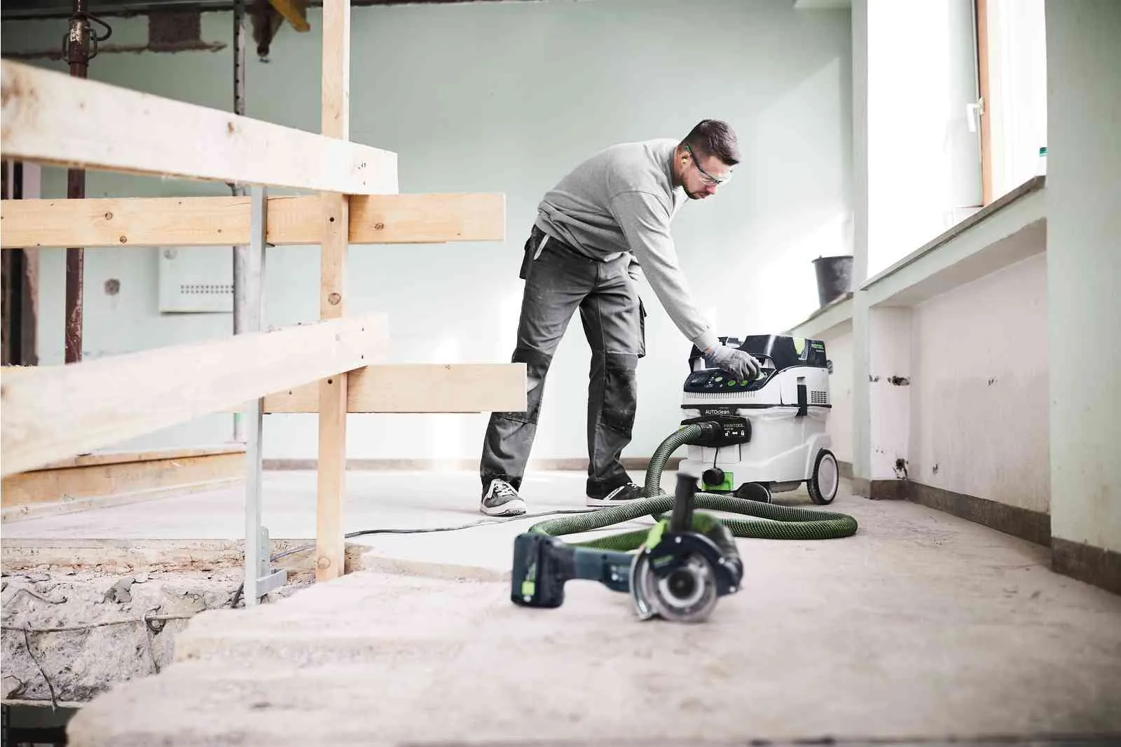 Festool | Cordless DSC-AGC 18-125 FH Li EB Basic Freehand Cutting System