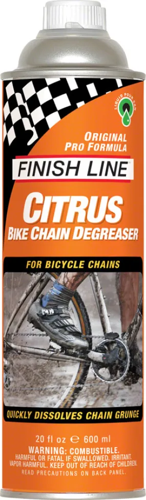 FINISH LINE CITRUS BIKE DEGREASER 20OZ POUR CAN