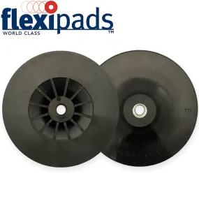 Flexipads Grinder Pad & Nut 178Mm 5/8Unc Black