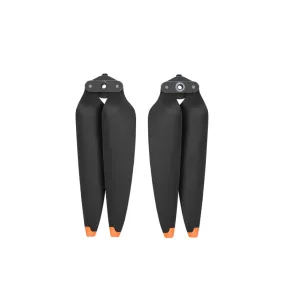 For DJI Air 3 Sunnylife 8747F Low Noise Quick-release Propellers, Style:1 Pair Orange Tip