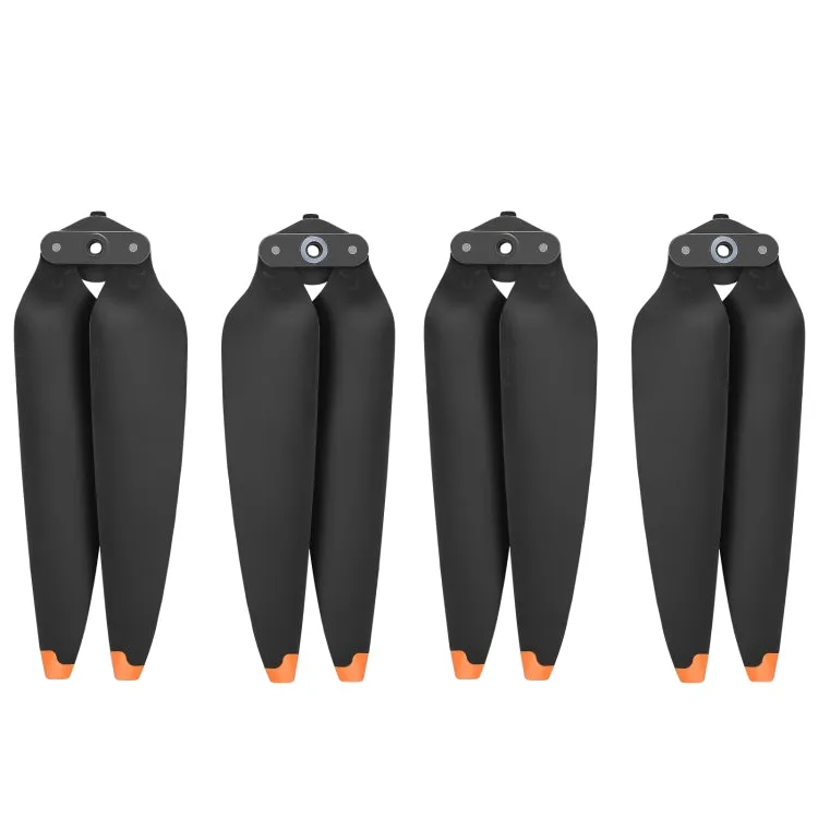 For DJI Air 3 Sunnylife 8747F Low Noise Quick-release Propellers, Style:2 Pairs Orange Tip