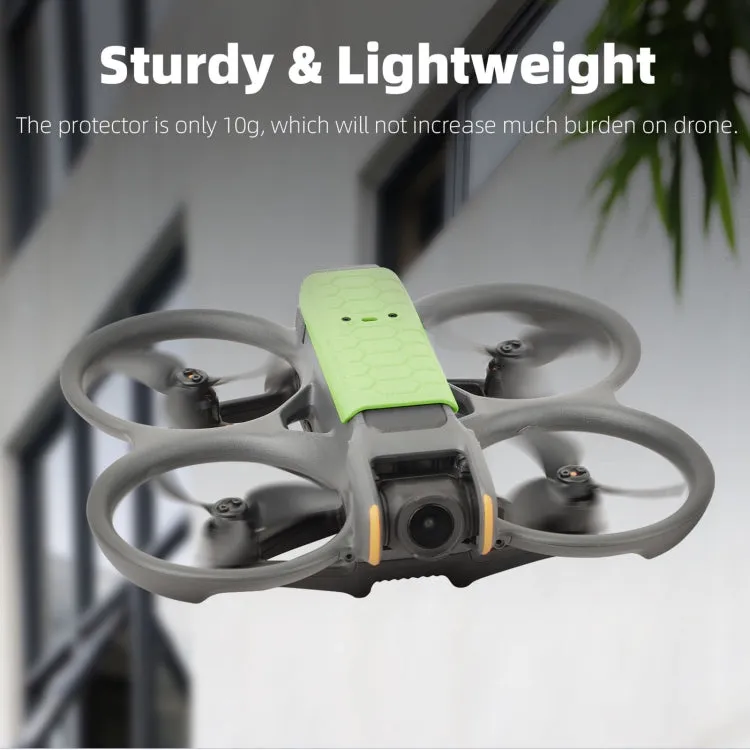 For DJI Avata 2 Sunnylife Drone Anti-Collision Protective Cover Back Plate(Green)