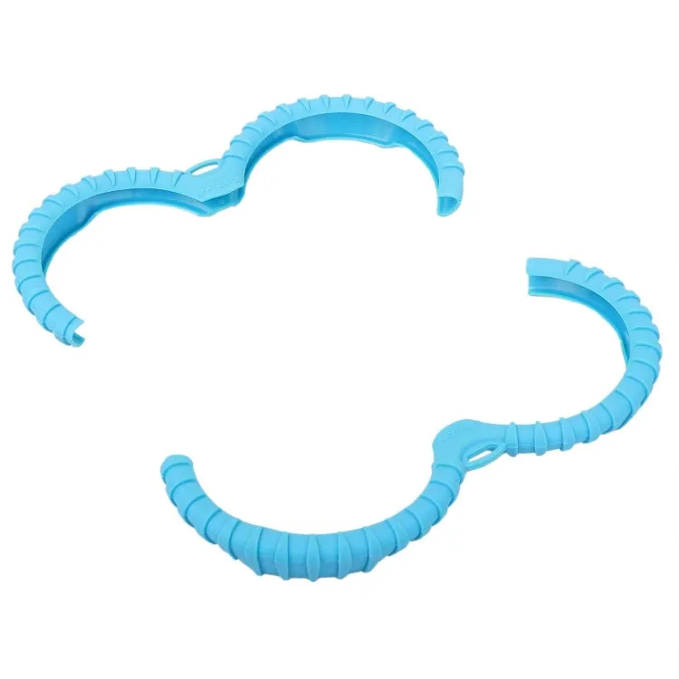 For DJI Avata 2 Sunnylife Drone Anti-Collision Protective Cover Propeller Ring Stripes(Blue)