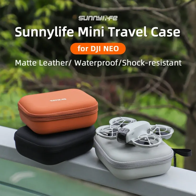 For DJI Neo Sunnylife Body Storage Case Box Suitcase(Orange)