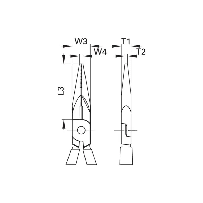 Gedore 6718860 Telephone pliers 140 mm