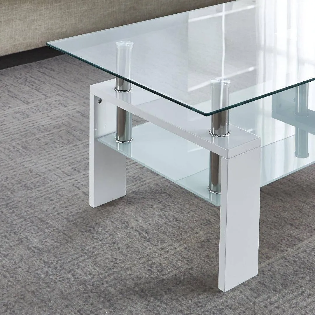 Glass Coffee Table - CT-A08