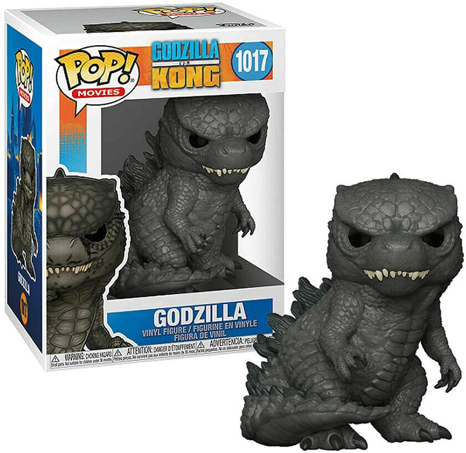 Godzilla Pop #1017 Pop Movies Godzilla vs Kong Vinyl Figure (Bundled with EcoTek Protector to Protect Display Box)