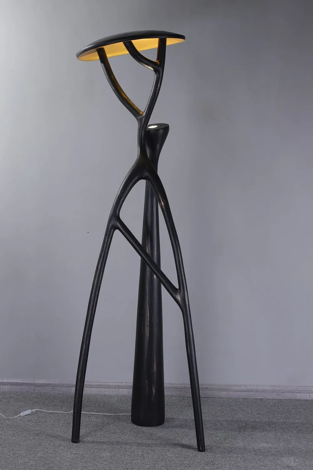 Gothic Tree Sculpture Floor Lamp