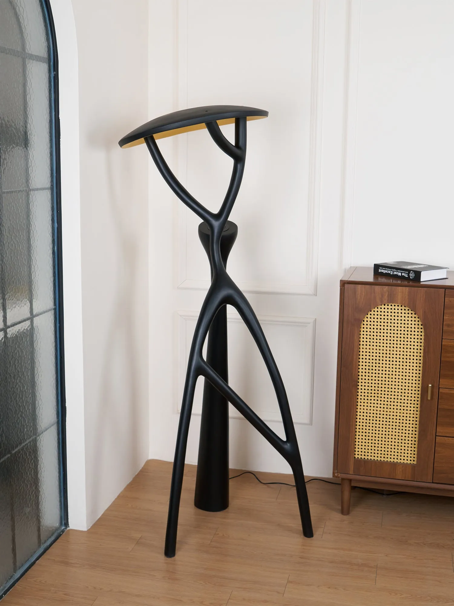 Gothic Tree Sculpture Floor Lamp