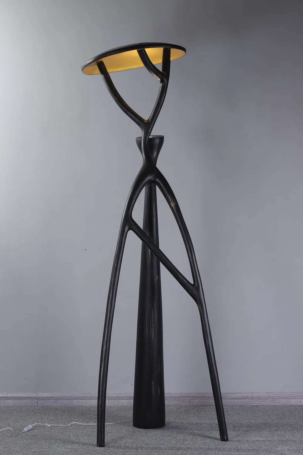 Gothic Tree Sculpture Floor Lamp