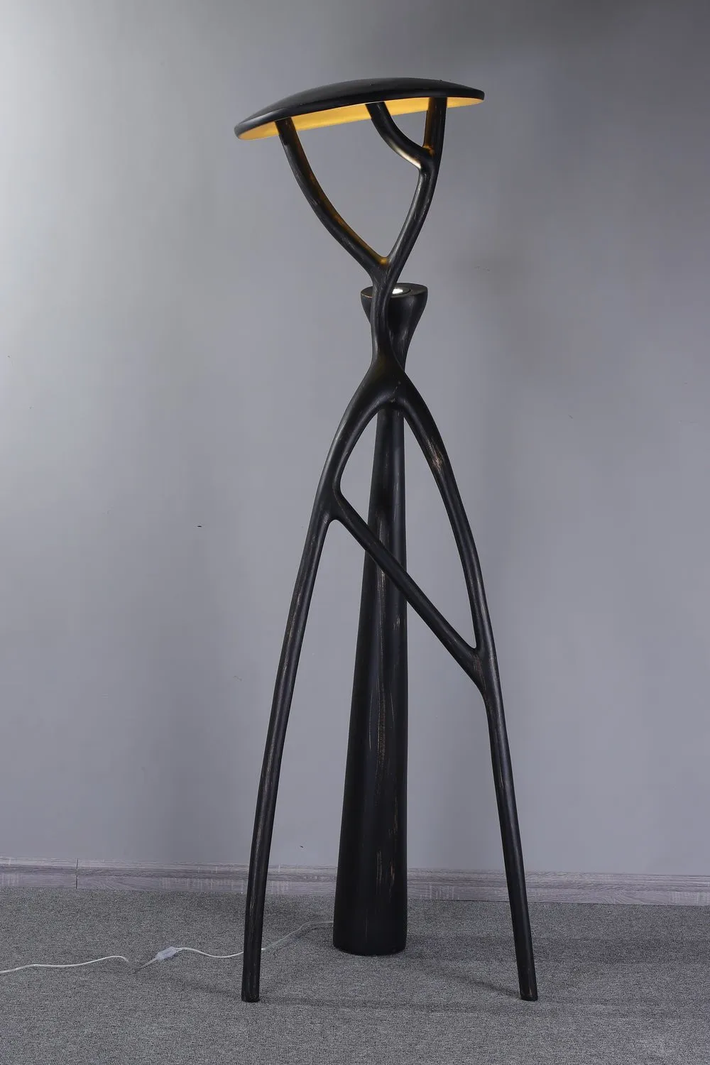 Gothic Tree Sculpture Floor Lamp