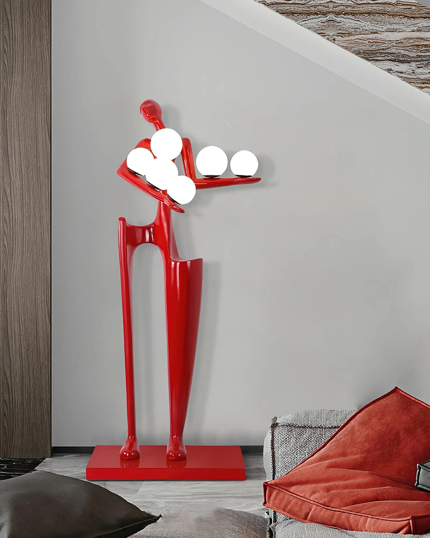 Greeter Sculpture Floor Lamp