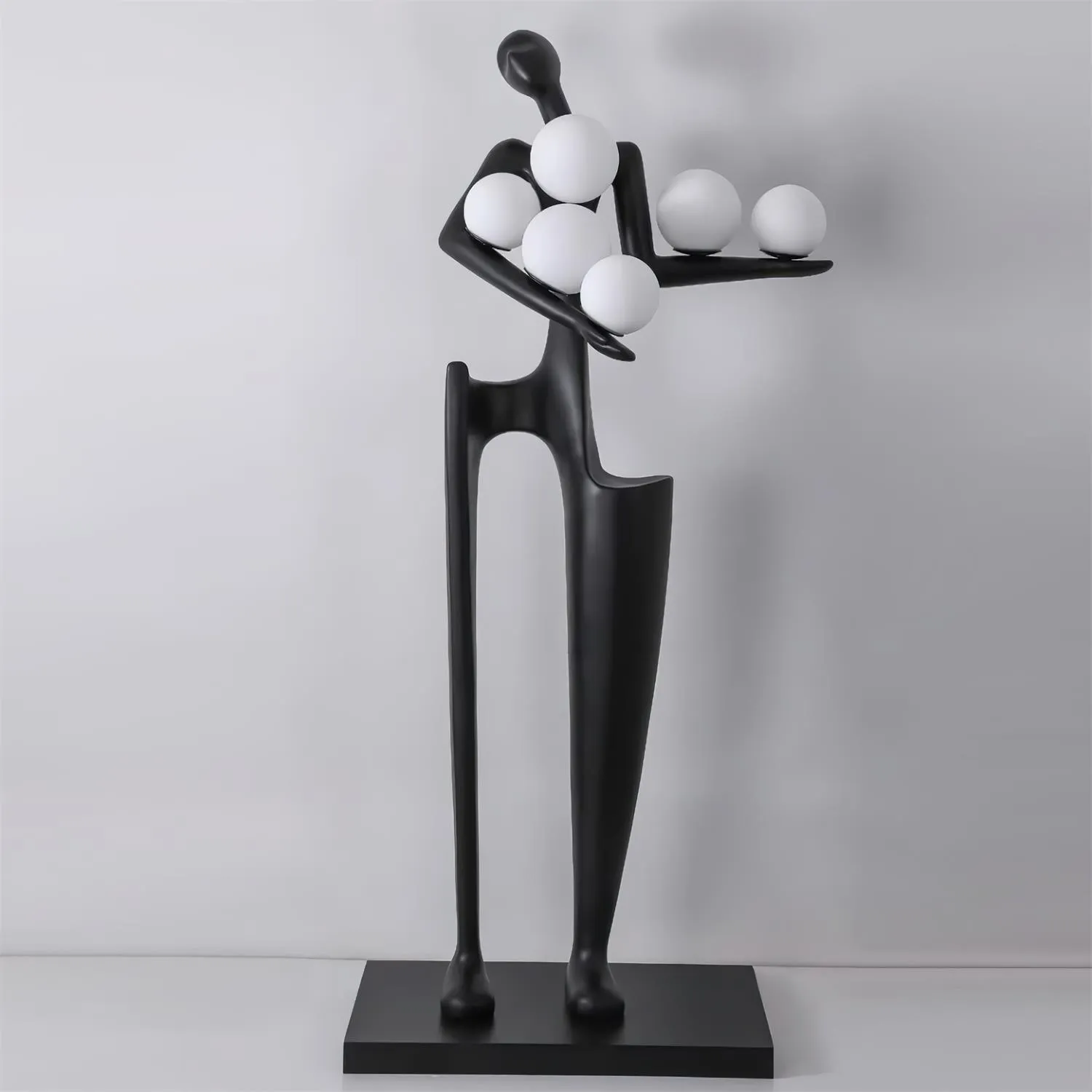 Greeter Sculpture Floor Lamp