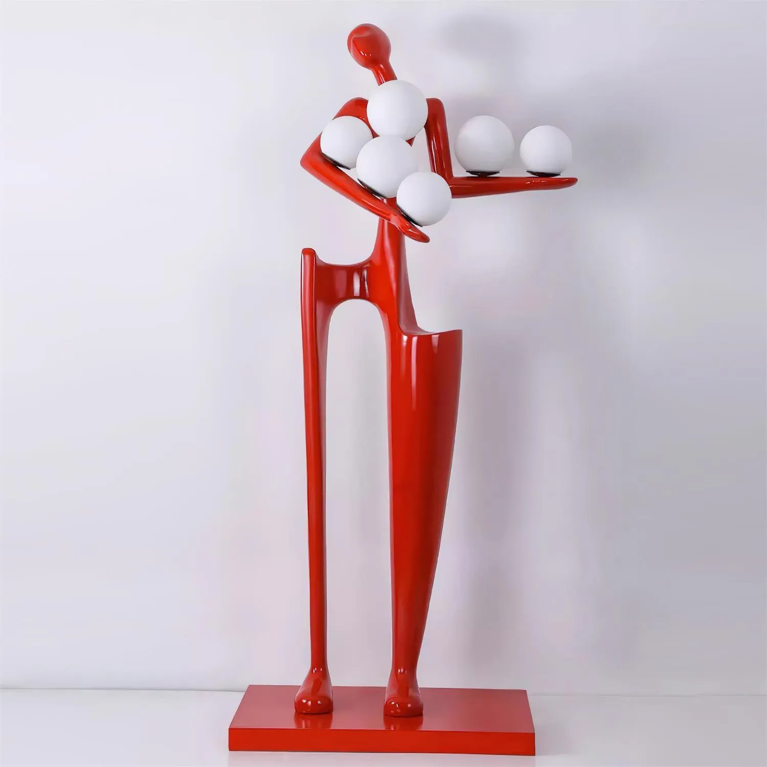 Greeter Sculpture Floor Lamp