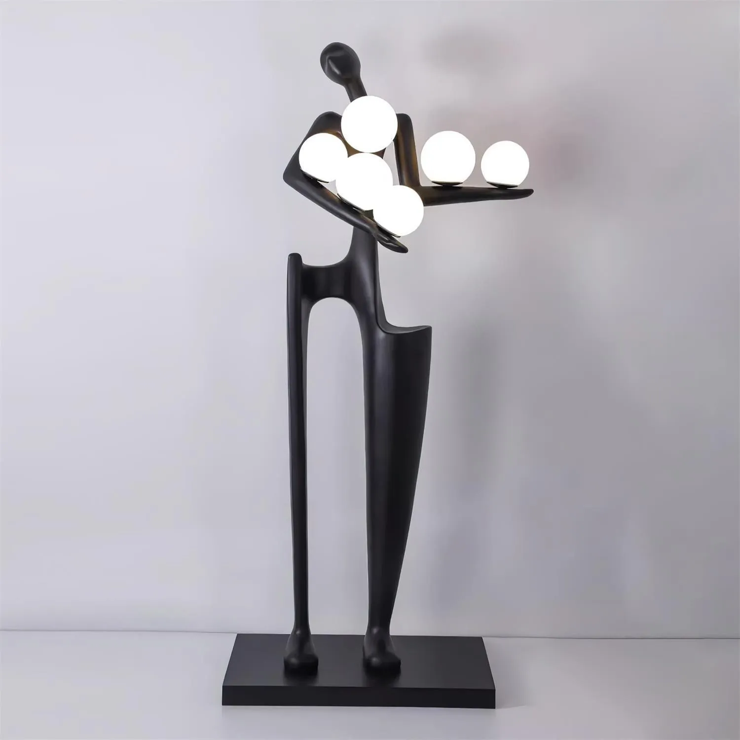 Greeter Sculpture Floor Lamp