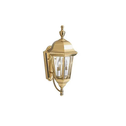 Grove Mill 9439PB - Outdoor Wall Lantern, 2Lt