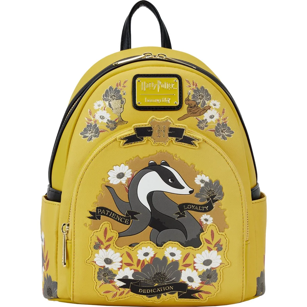 Harry Potter Hufflepuff House Tattoo Mini Backpack