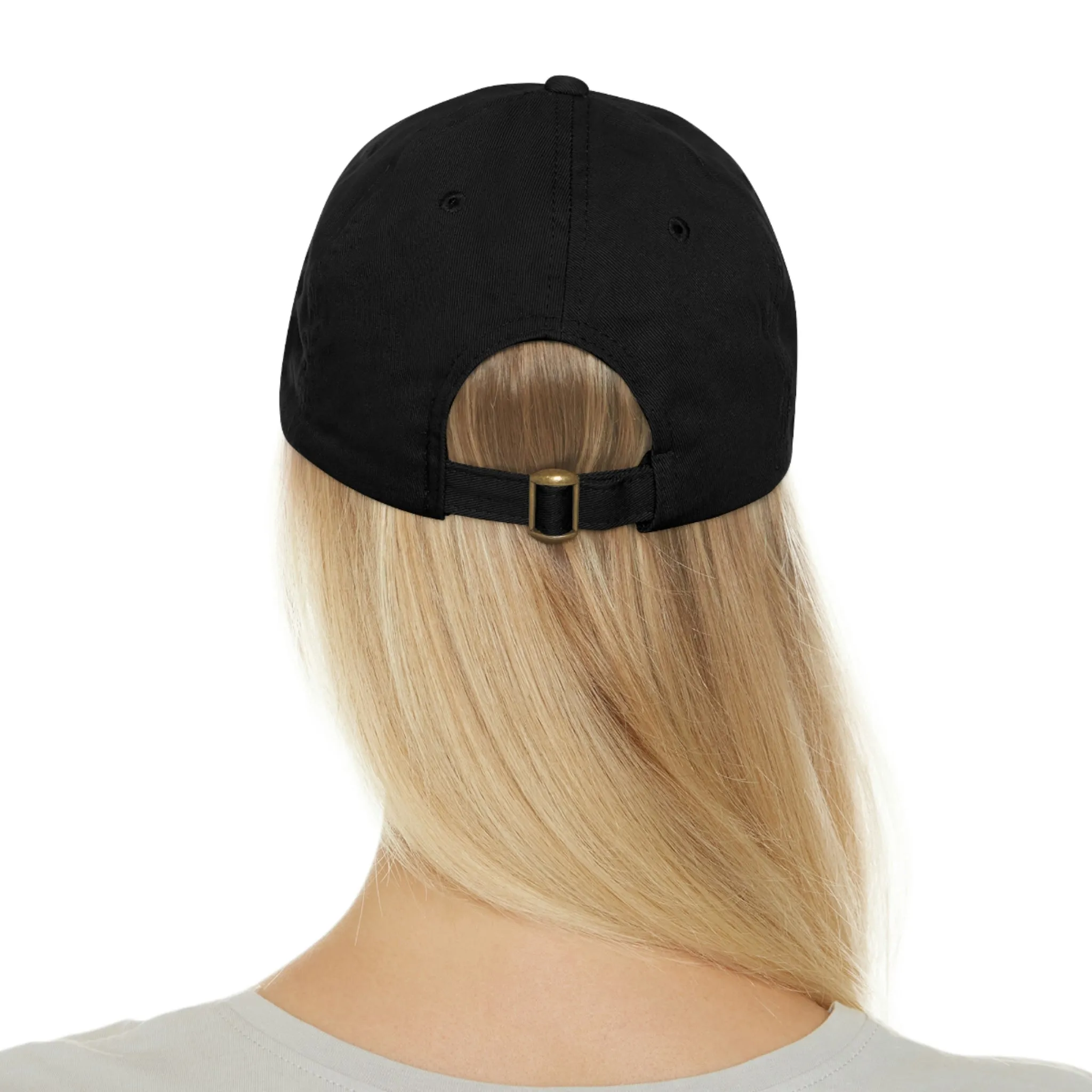 Hockey Fans Dad Hat with Leather Patch