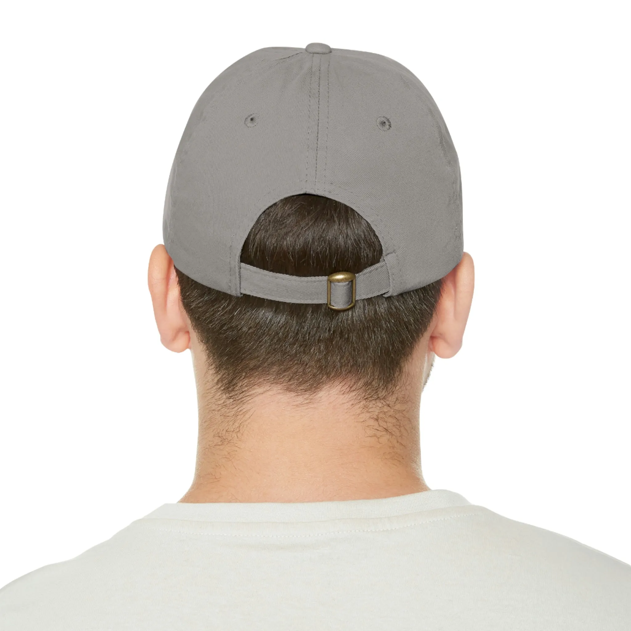 Hockey Fans Dad Hat with Leather Patch