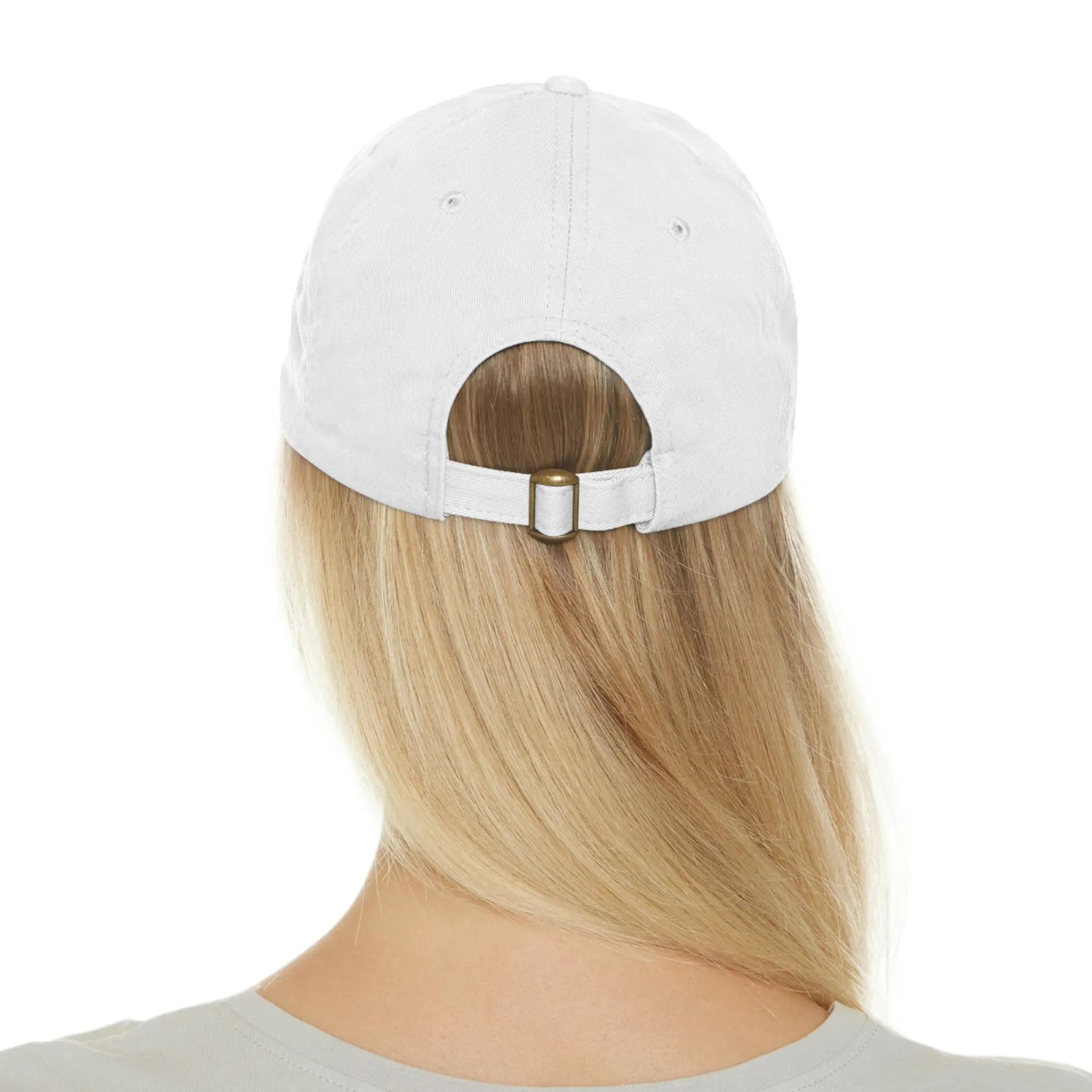 Hockey Fans Dad Hat with Leather Patch