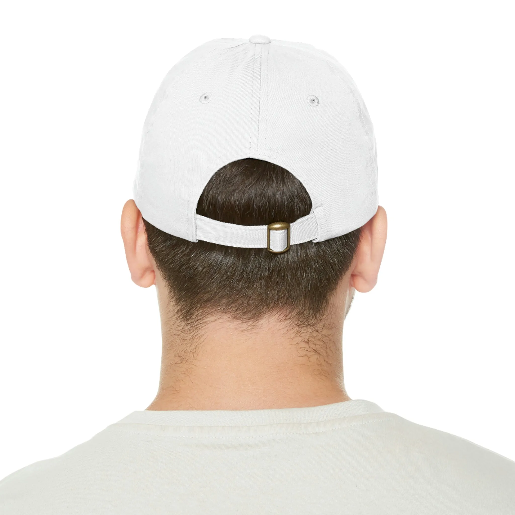 Hockey Fans Dad Hat with Leather Patch