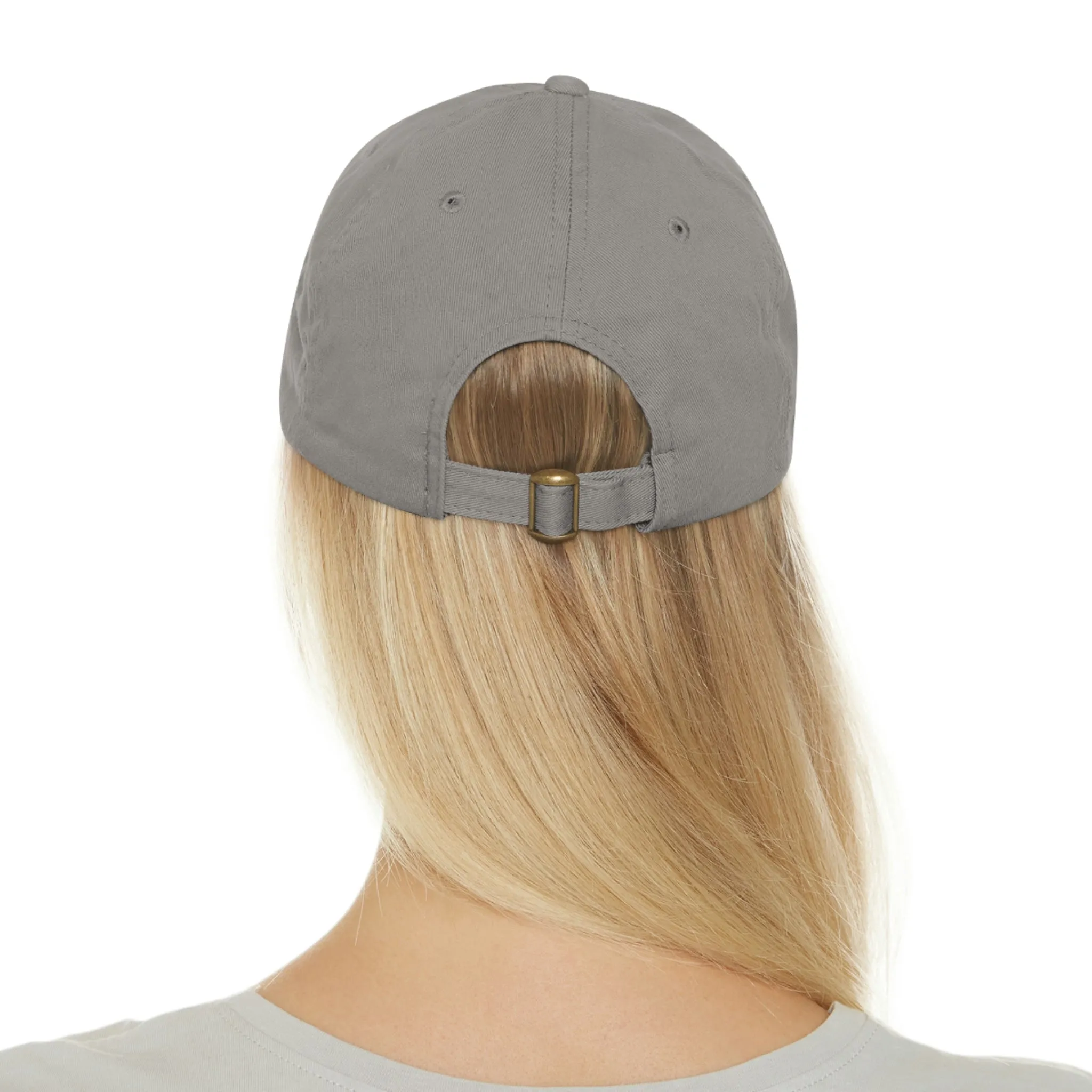 Hockey Fans Dad Hat with Leather Patch