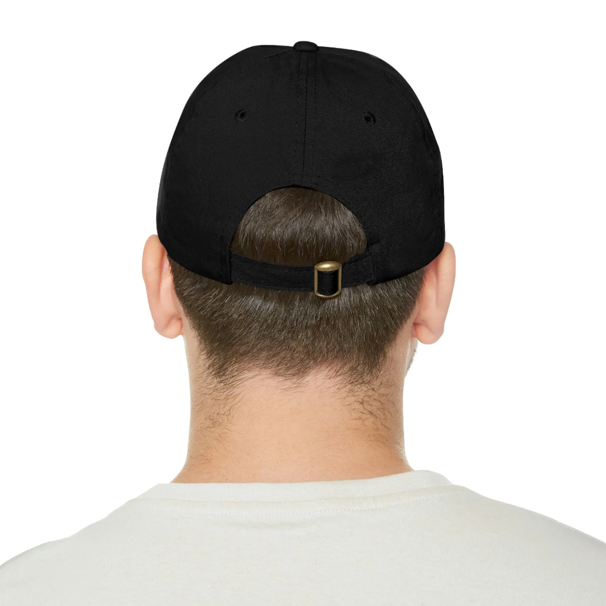 Hockey Fans Dad Hat with Leather Patch